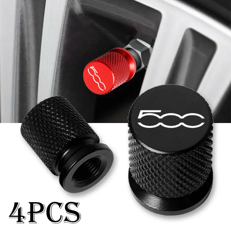 Tappi Per Valvole Per Pneumatici Per Ruote Auto Copri Stelo Per Pneumatici Airdust Impermeabile Per Fiat Abarth 500 Abarth 124 Abarth 595 Accessori Pe