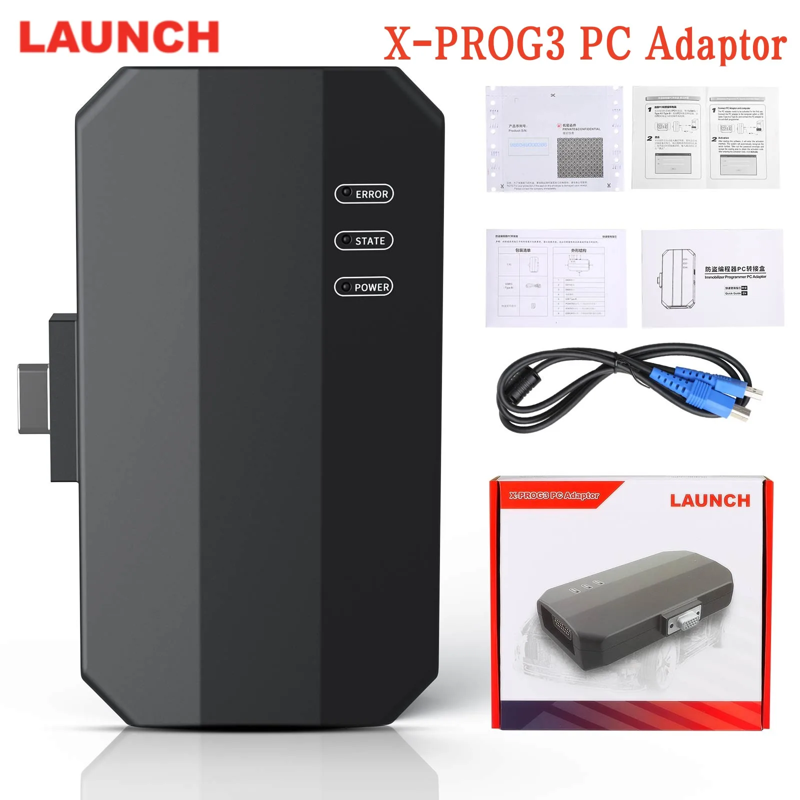 Avvia X431 Programmatore Immo Giii X-Prog3 Adattatore Per Pc Leggi/Scrivi A Bordo Dati Chip Eeprom/Dati Chip Eeprom Di Bordo