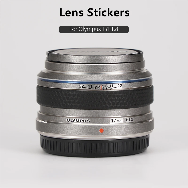 Per Olympus 17 F1.8 Lens Sticker 17 F1.8 Decal Skin Per Olympus M.Zuiko Digital 17Mm F1.8 Lens Protector 17 1.8 Wrap Cover Film
