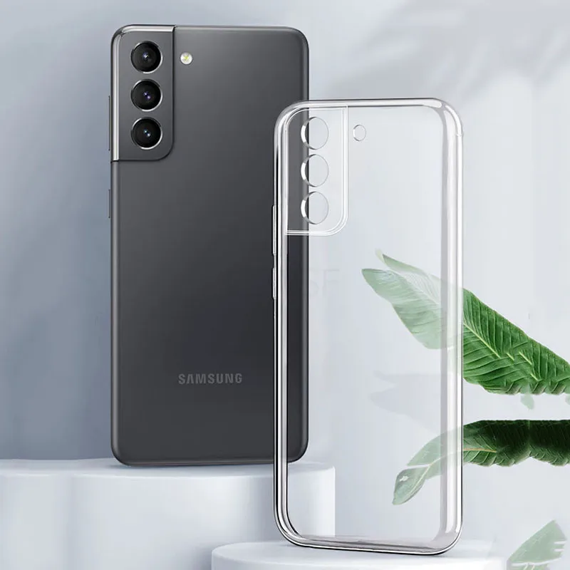 Per Samsung Galaxy S22 S22 Ultra Plus 5G Soft Tpu Clear Cover Protettiva Per Fotocamera Per Samsung S22 Plus Ultra Phone Case