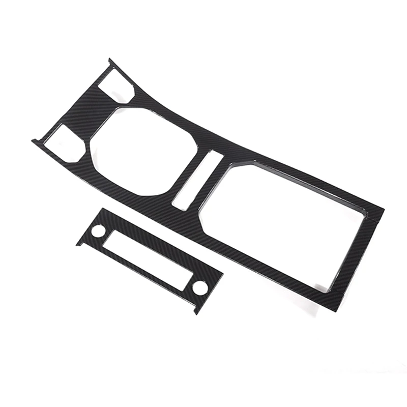 Car In Fibra Di Carbonio Center Console Gear Panel Trim Per Land Rover Range Rover Evoque 12-17