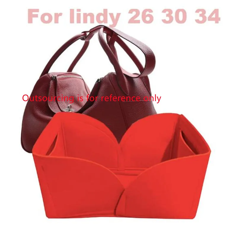 Per Lindy 26 30 34 Feltro Pin Sert Bag Organizer Trucco Borsa Organizer Viaggio Interno Portatile Cosmetico Originale Organizzare Borsa