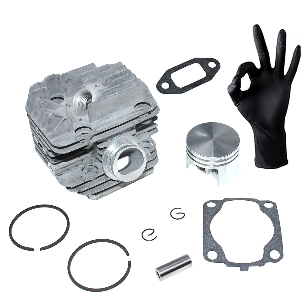 Cilindro Pistone Kit Per Stihl 020 020T Ms200 Ms200T Ms200Z Ms200T-Z Mc-200 Motosega Pn 1129 020 1202 1129 020 1201