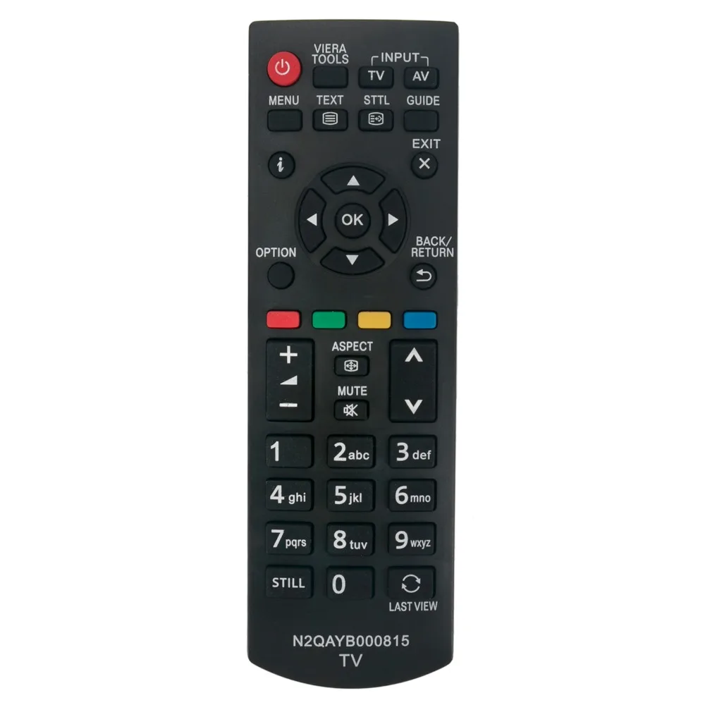 Nuovo Telecomando N2Qayb000815 Per Panasonic Tv Tx-L32B6B Tx-L32B6Bs Tx-L32B6E Tx-L32B6Es Tx-L32Em6B Tx-L32Em6E Tx-L32Em6Y Tx-L