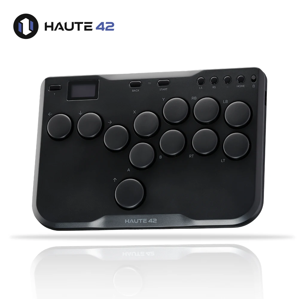 Haute42 Cosmolx Mini Arcade Joystick Hitbox Controller Tastiera Leverless Hitbox Fightstick Per Ps4 /Ps5/Witch Arcade Stick Pc