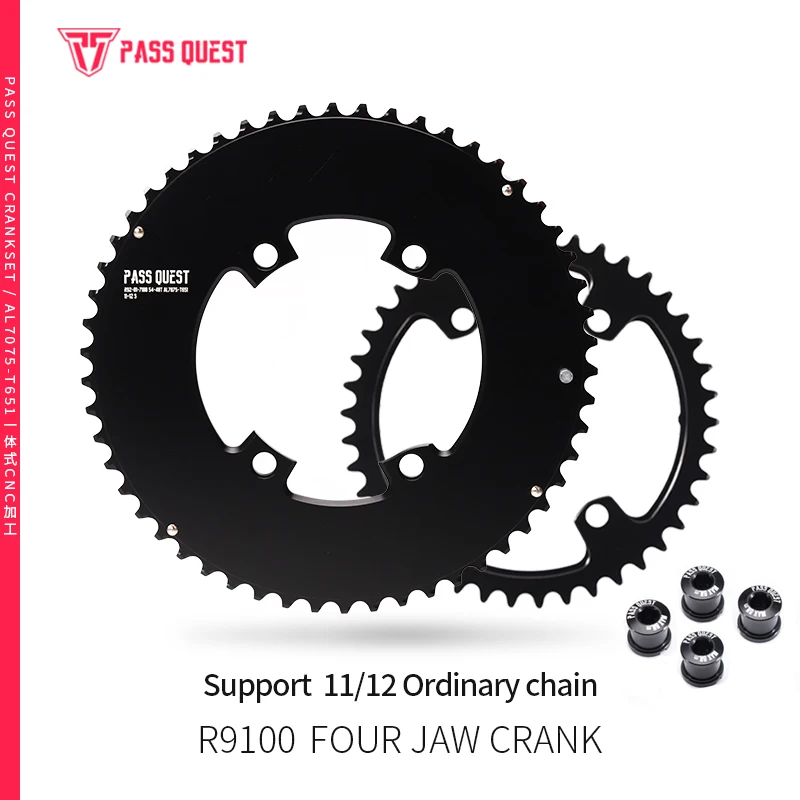 Shimano R110Bcd 2X R9100 Pignone Aero Bici Da Strada Bici Da Ghiaia