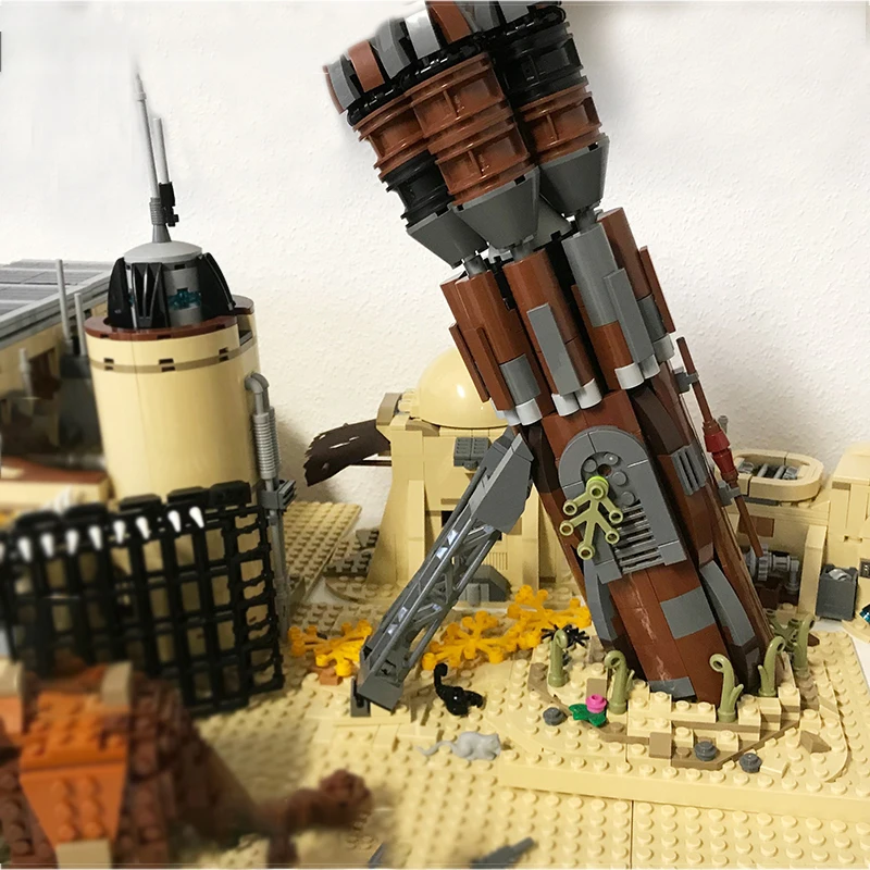 Nuovo 537 Pezzi Parti Moc - Dowager Queen 75290 Espansione Mos Eisley Cantina Building Blocks Modello Mattoni Fai Da Te Giocattoli Collezione Regali