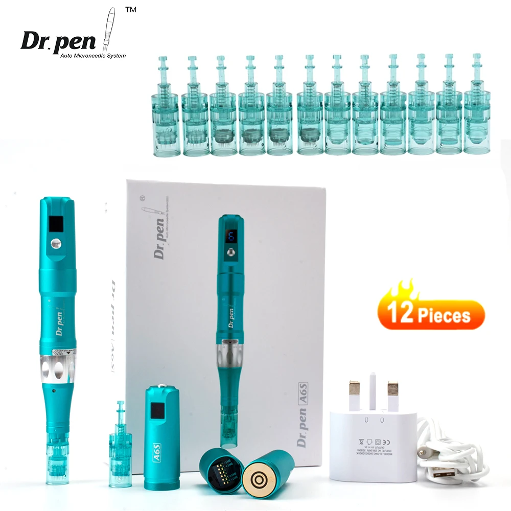 Dr Pen Ultima A6S Microneedling Pen Professional Skin Pen Electric Derma Pen Microneedle Electric Wireless Skin Care Beauty Tool