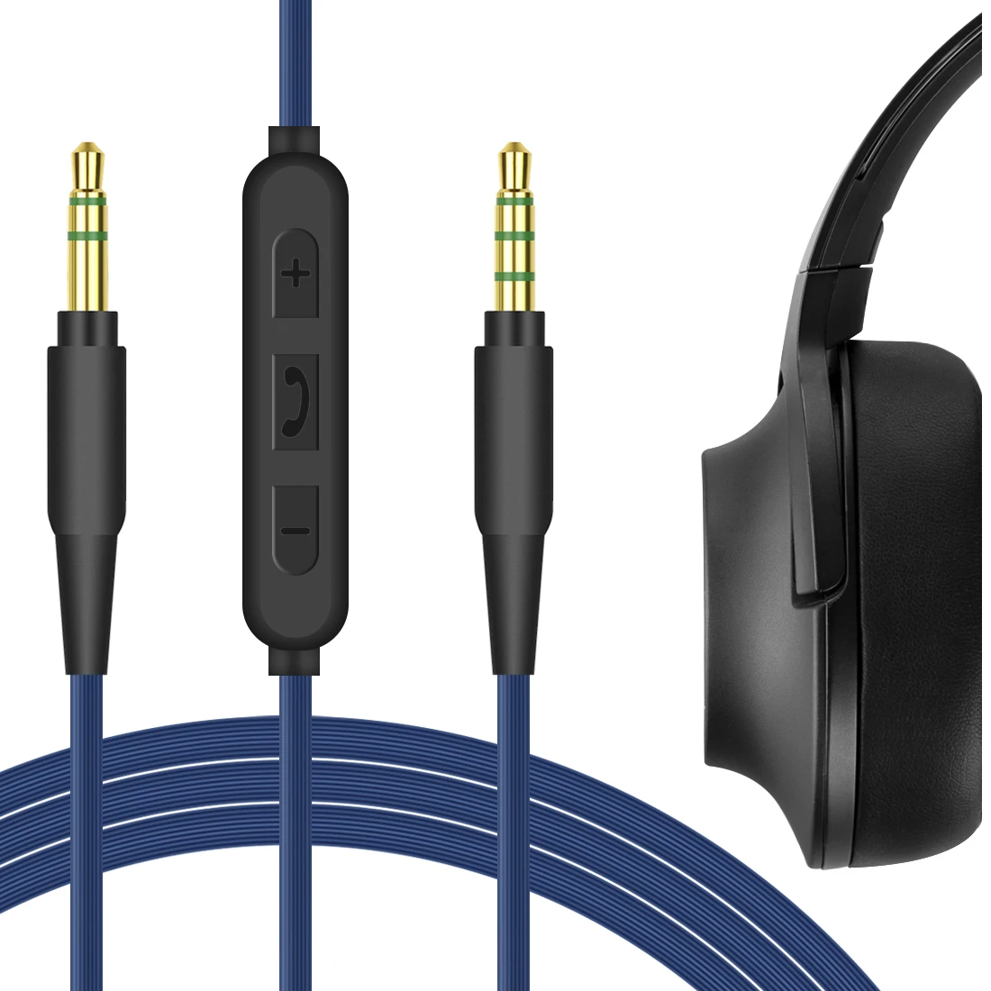 Cavo Audio Geekria Con Microfono Compatibile Con Cavo Sony Wh-1000Xm5 Wh-1000Xm4 Wh-1000Xm3 Wh-1000Xm2
