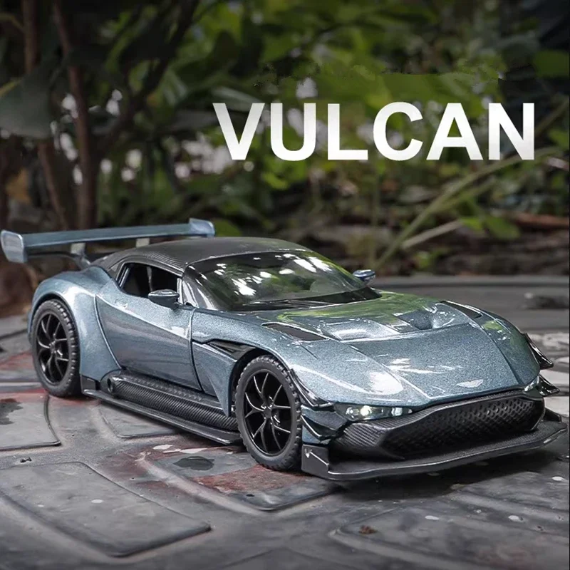 1:32 Aston Martin Vulcan Alloy Sports Car Diecast Metal Racing Car Model Simulazione Sound And Light Collection Regalo Giocattolo Per Bambini