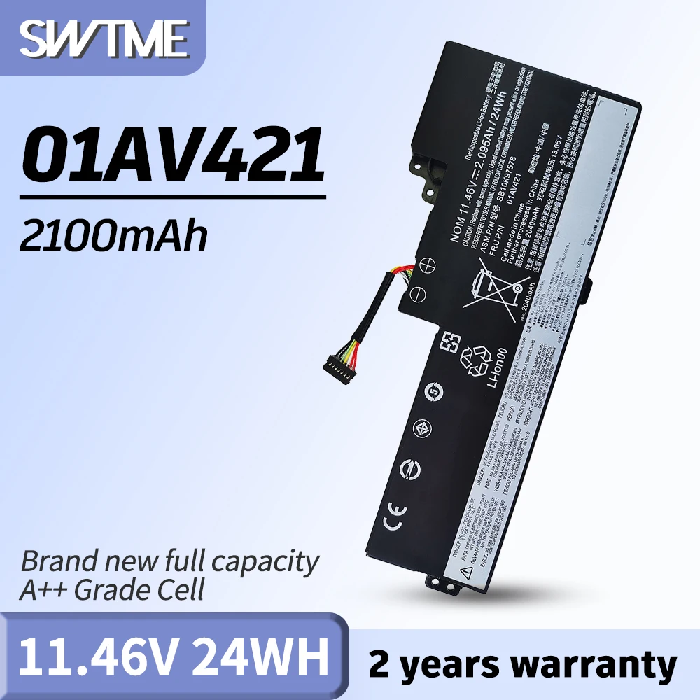 Batteria Per Laptop T480 T580 Per Notebook Lenovo Thinkpad T470 T480 A475 A485 Serie Tp25 Per Thinkpad 01 Av421 01 Av419 01 Av489