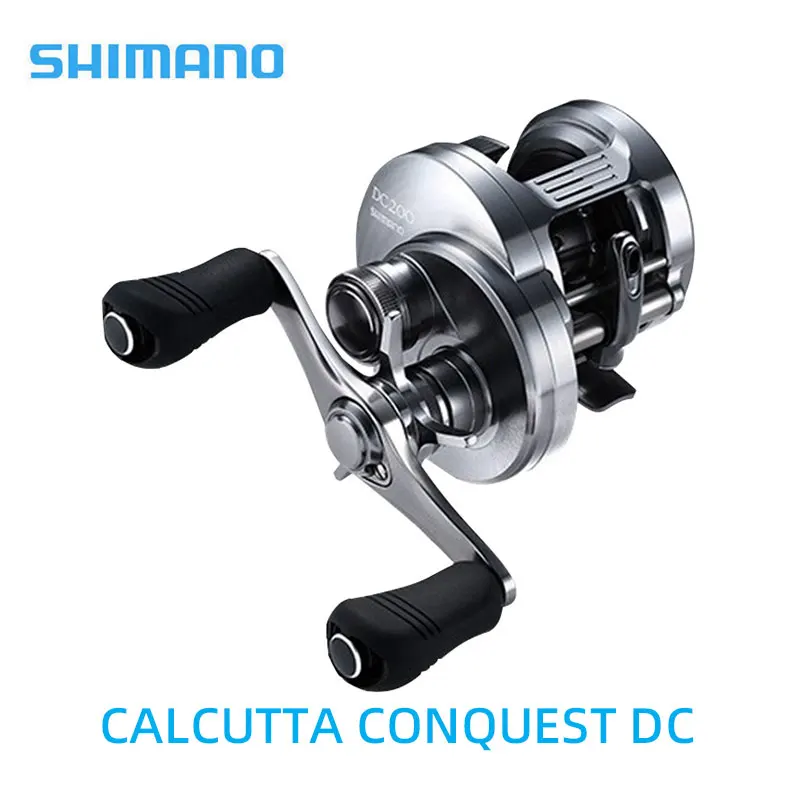 2020 Nuovo Shimano Calcutta Conquest Dc 100 100Hg 101Hg 200 200Hg 201Hg Baitcasting Ruota Da Pesca In Acqua Salata Cast Drum Wheel
