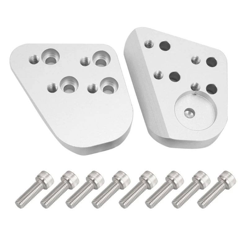 2 Pezzi Antiruggine Manubrio Stem Riser Parti Per R1200Rt R1100Rt R1150Rt Trasporto Goccia