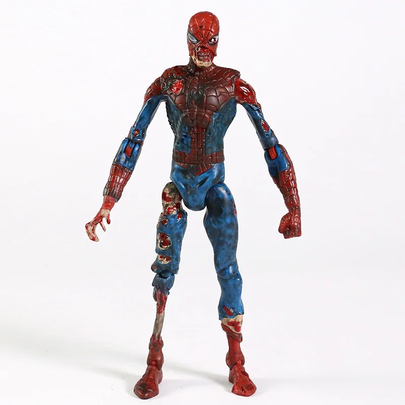 Marvel Seleziona Zombie Captain America Spiderman Action Figure Loose