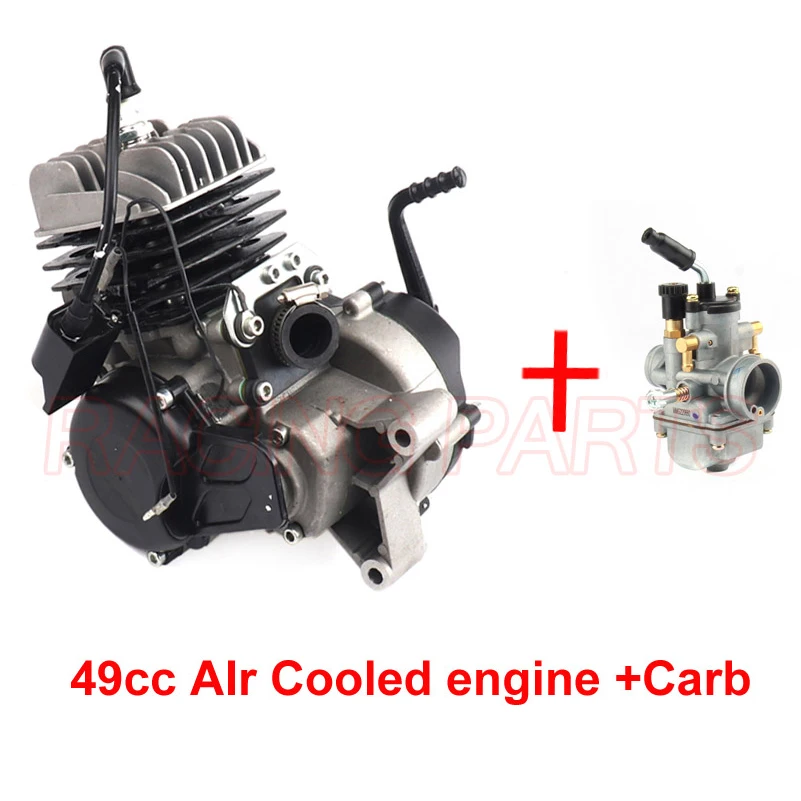 Motore Raffreddato Ad Aria 47Cc 49Cc Per 50 Jr Sx 50 Sx Pro Senior Mini Atv Dirt Pit Cross Bike
