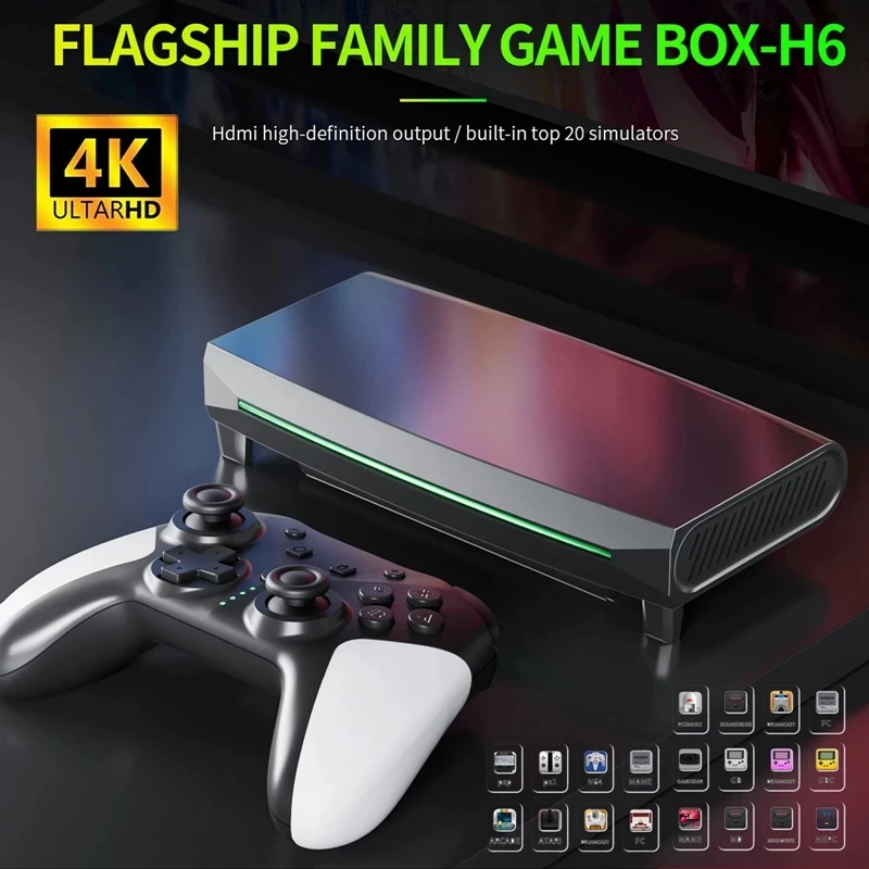 H6 Super 3D Game Stick Lite Pro Videogioco Console Di Gioco Portatile Consolador Retro Gaming Box Arcade Consola Tv