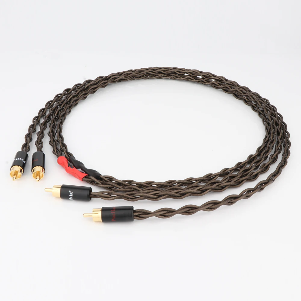 Hi-End Odin Silver Plated Signal Line Rca Interconnect Cable Rca To Rca Audio Cable Cavo Analogico Phono Cable Hifi