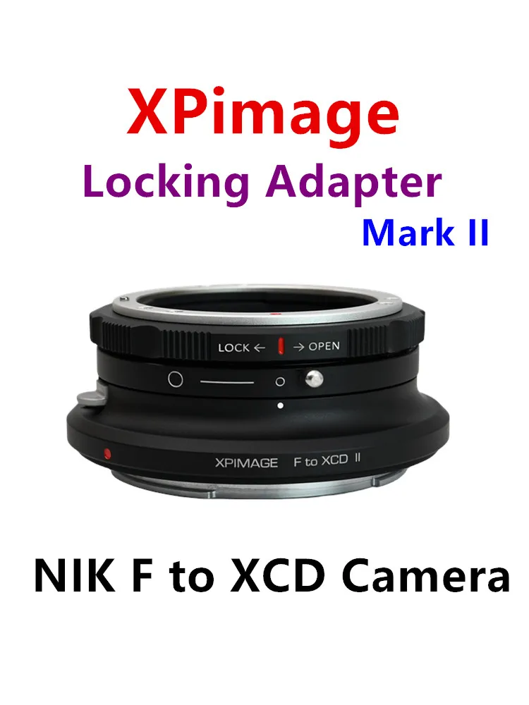 Adattatore Di Bloccaggio Xpimage Per Obiettivo Nikon F A Fotocamera Hasselblad Xcd, Obiettivo Nikon Ais A Montaggio Xcd, X1D 50C X2D 100C 907X 100C