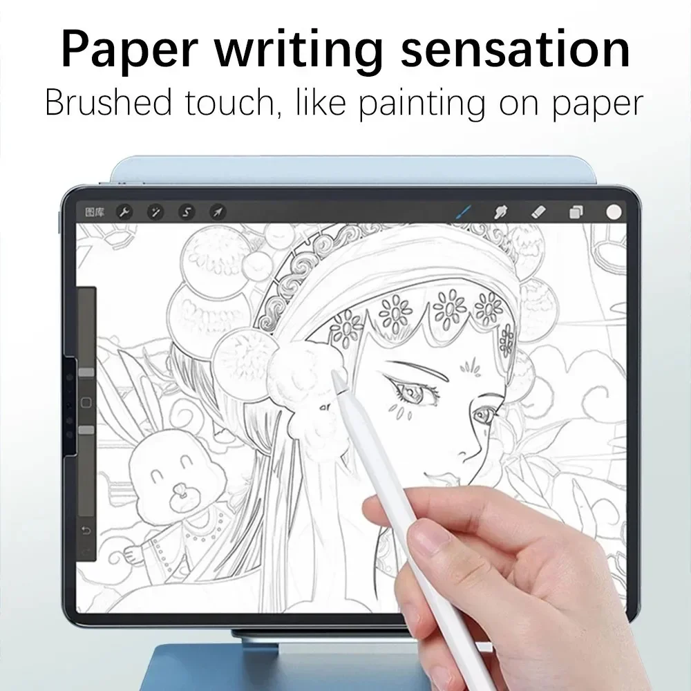1Pc Paper Feel Like Film Per Huawei Matepad 11.5 2023 Air 11 2021 10.4 2020 T10S Se 10.1 Pro 11 2024 2022 10.8 M6