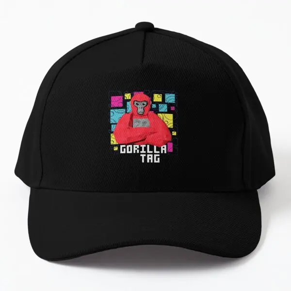 Gorilla Tag Cools Red 4 Berretto Da Baseball Cappello Sun Bonnet Czapka Sport Spring Casual Mens Casquette Fish Black Hip Hop Outdoor