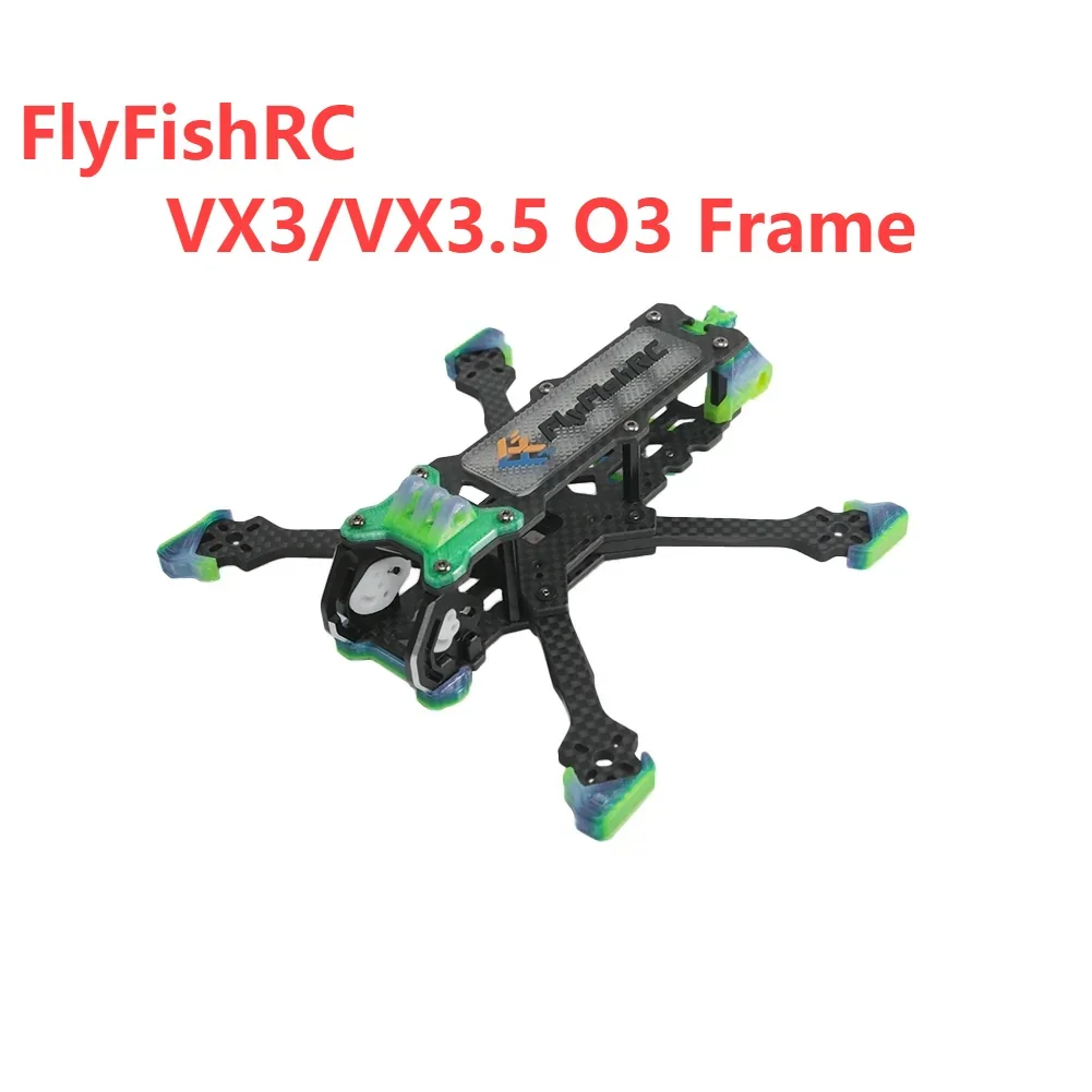 Flyfishrc Volador Vx3 Vx3.5 O3 Kit Telaio Freestyle Compatibile Con Dji O3 Air Unit Per Kit Drone Da Corsa Fpv Rc