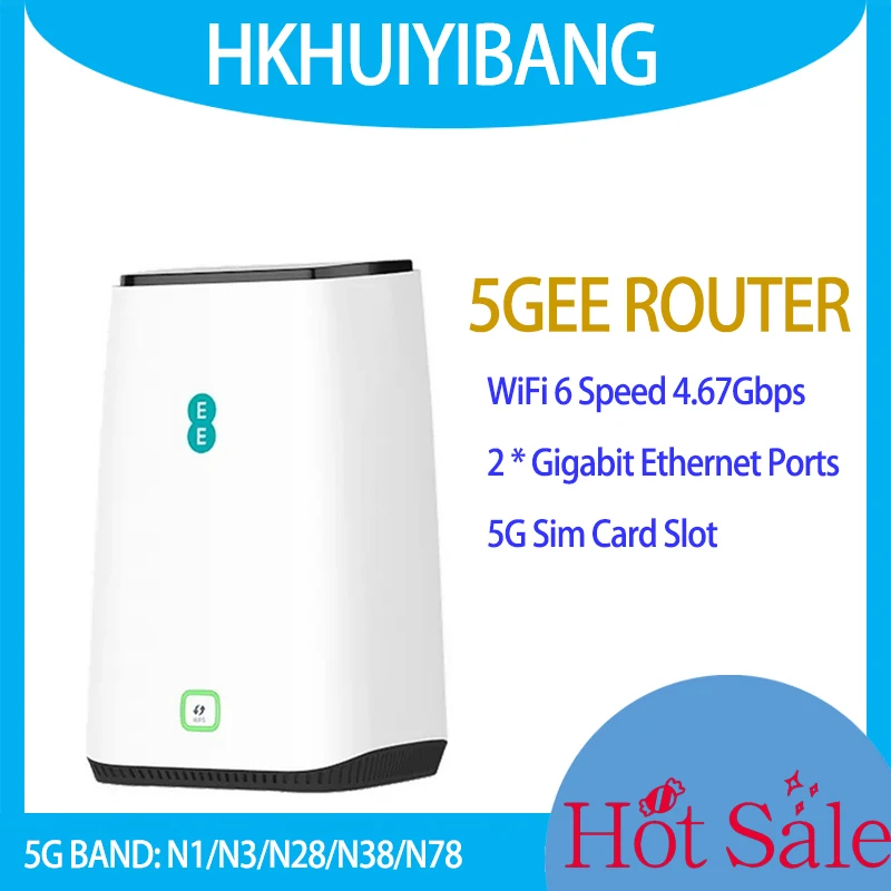 Hitachi Nr5103 5G Wifi 6 Indoor Cpe 5Gee Router 4G Lte Modem 5G Mesh Wireless Gigabit Router Con Slot Per Sim Card Pk Mc801A H122-373