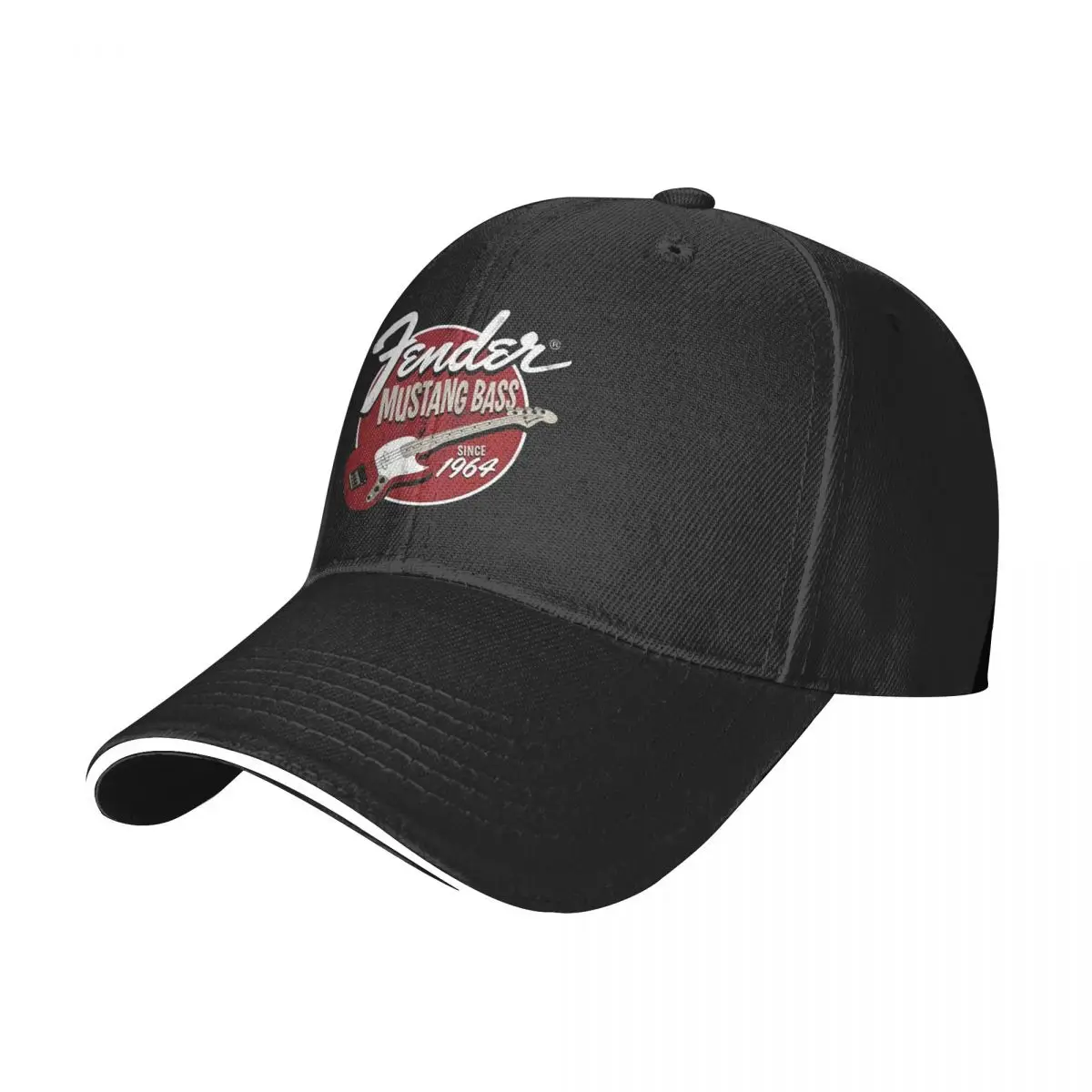 Fender Mustang Bass Berretto Da Baseball Per La Festa Del Papà Per Uomo E Donna Cappelli Da Sole Moda Estate Protezione Solare Cappellini Snapback Uni