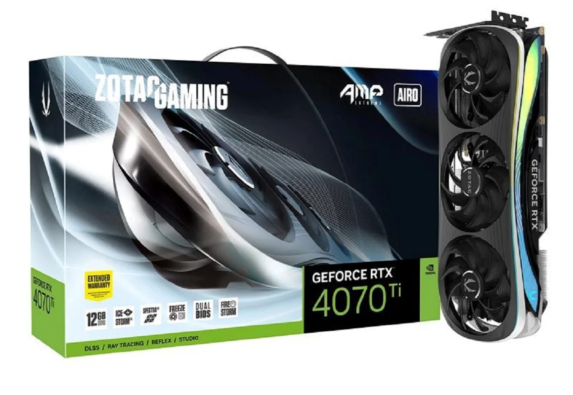Messaggio Prima Dell'Ordine-Nuova Offerta Zo Tac Geforce Rtx 4070 Ti Amp Extreme Airo Scheda Grafica