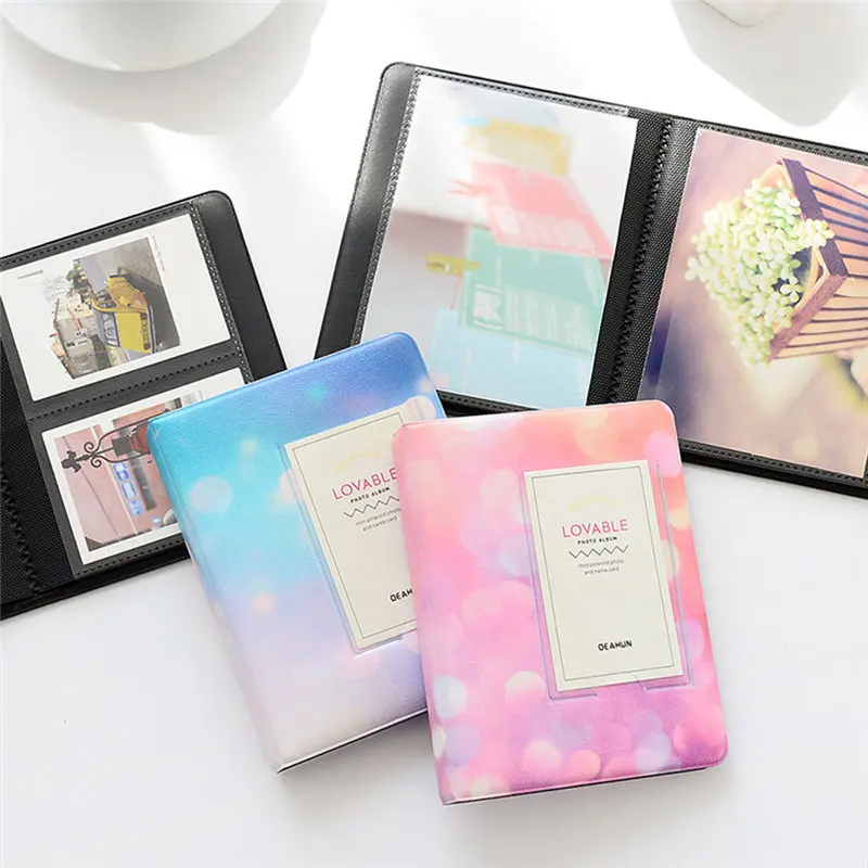 64 Pocket 3 Pollici Starry Sky Album Fotografico Per Fujifilm Instax Mini Film Album Instax Mini 9 8 7S 90 70 25 Instax Mini Holder