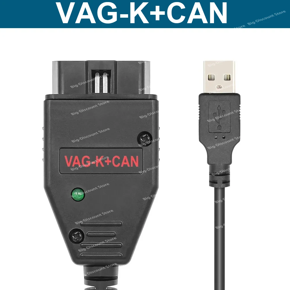 2024 Vag K + Can Commander 1.4 Ftdi Muslimeobd2 Obdii Vag 1.4 Scanner Per Cavi Per Strumento Scanner Diagnostico Vw/Audi