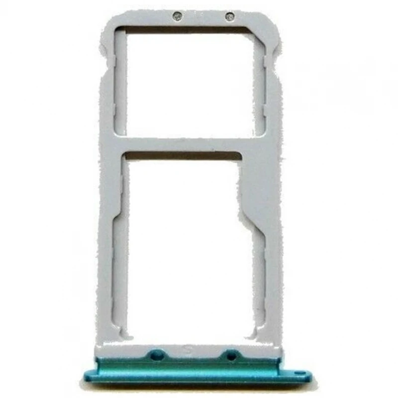 Huawei Honor 9 Stf-Al00 Adattatore Porta Scheda Micro Sd Verde # Huawei Honor 9 (Glory 9, Stf-Al00, Stf-Al10, Stf-L09) Vassoio Sim