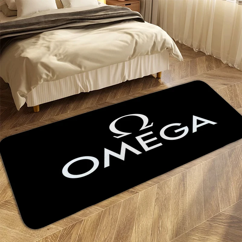 Tappeto Per Camera Da Letto Antiscivolo O-Omegas Soggiorno Bagno Tappeto Casa Ingresso Esterno Zerbino Corridoio Wc Veranda Tappetino