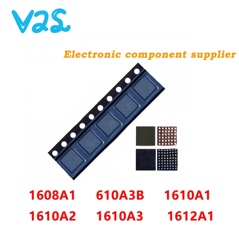 100% Nuovo 1608 A1 1610 A1 1610 A2 1610 A3 610 A3B 1612 A1 Per Iphone 5S 5C 6 6 Plus 6S 6Splus 7 7Plus 8 8Plus Caricatore Usb Bga