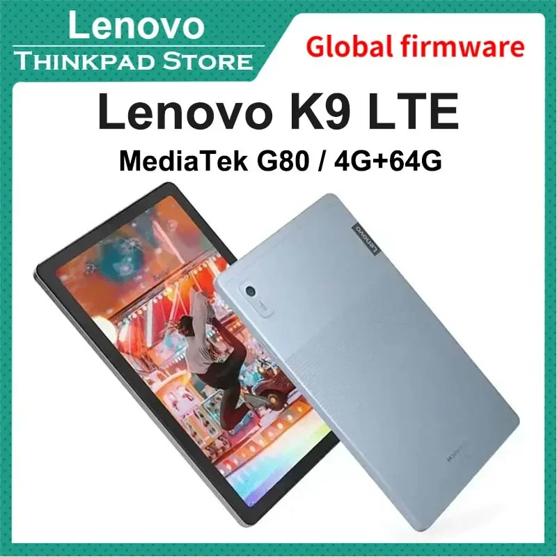 Firmware Globale Lenovo Pad K9 Tablet Tablet Portatile Da 9 Pollici 4G + 64G Android 12 Tablet Tab M9 9 Pollici Arctic Grey Lte 4Gb 64Gb