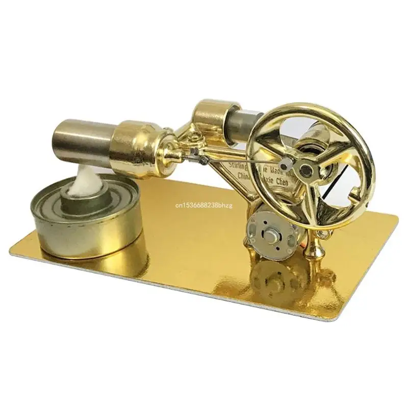 1 Set Generatore Corrente Del Motore Stirling Ad Calda Modello Motore Generatore Elettricità Generatore