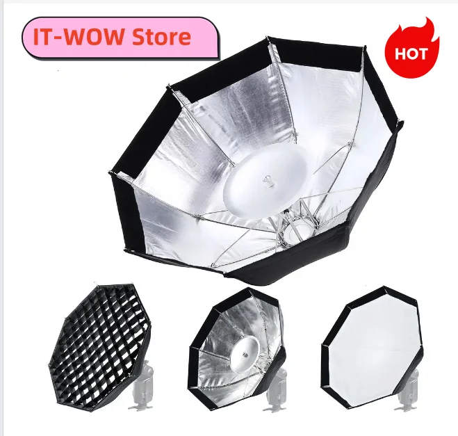 Godox Ad-S7 Multi-Funzionale 45Cm Flash Ombrello Foto Softbox Studio Soft Box Fotografia Per Witstro Ad200 Ad360Ii Ad180 Ad360