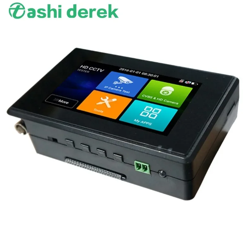 Tester Cctv Caricato Poe Da Polso Da 4 Pollici 4K H.265 H.264 Tester Per Telecamera Ipc 1800 Wifi Cctv Monitor 8Mp Cvi Tvi Ahd Ip Cctv Tester