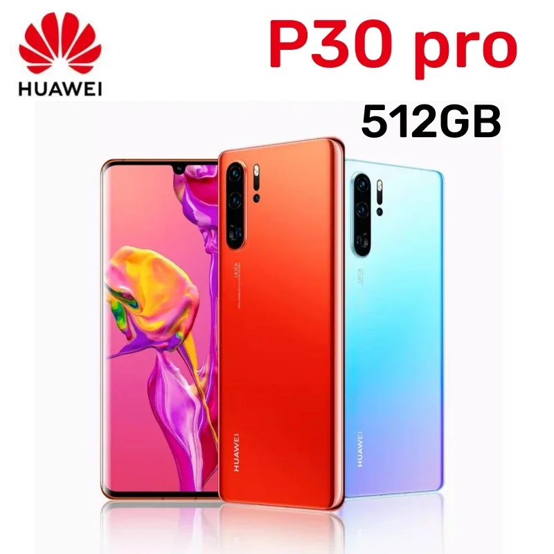 Global,Huawei-P30 Pro,Smartphone Android,6.47 Pollici, 128Gb/512Gb Rom, Cellulare, Fotocamera Da 40Mp, Google Play Store, Telefoni Cellulari