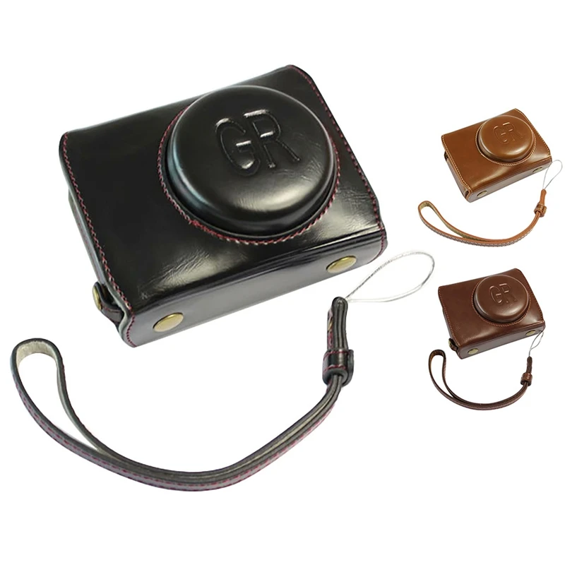 Adatto Per Ricoh Gr3 Borsa Per Fotocamera Borsa In Pelle Custodia Griii Ricoh Gr 3 Custodia Protettiva Per Foto Cover Protettiva