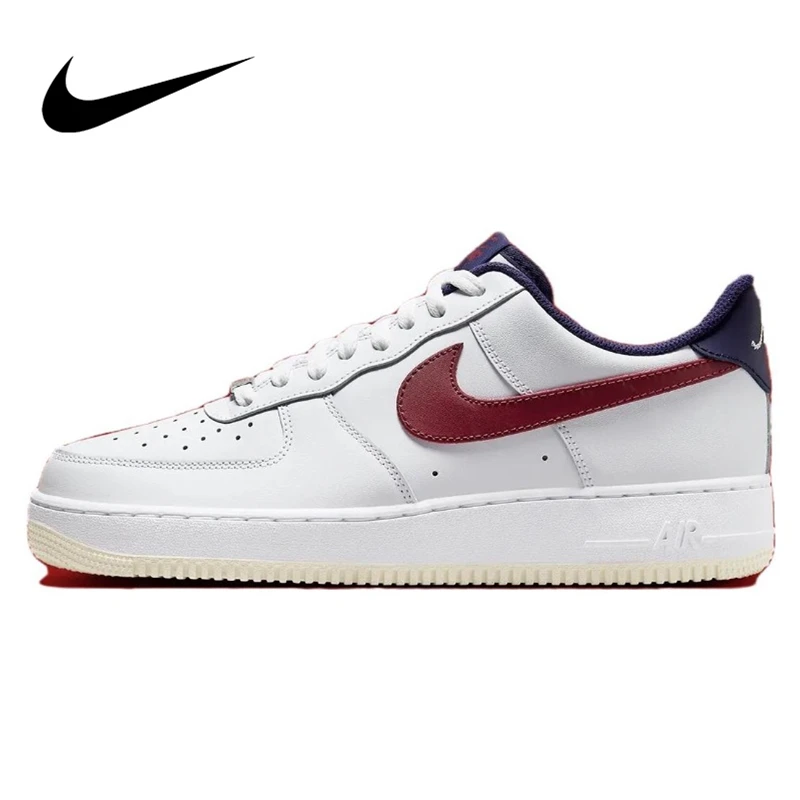 Nike Original Air Force 1 07 Scarpe Da Skate Basse Per Uomo Donna Classici All White Casual Sneakers Scarpe Sportive Af1 Traspiranti