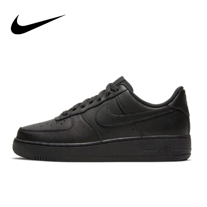 Nike Air Force 1 07 Scarpe Basse Da Skate Per Uomo Donna Classics All Black Casual Sneakers Af1 Scarpe Da Ginnastica Sportive Cw2288-001