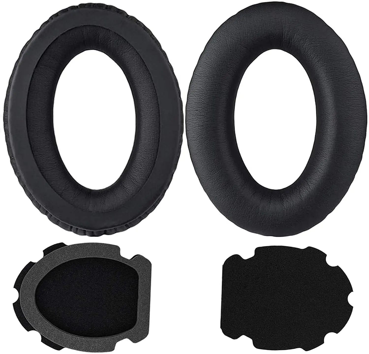 A20 Cuscinetti Auricolari Di Ricambio Kit Cuffie Compatibili Con Cuffie Bose Aviation X A20 A10. (Nero)