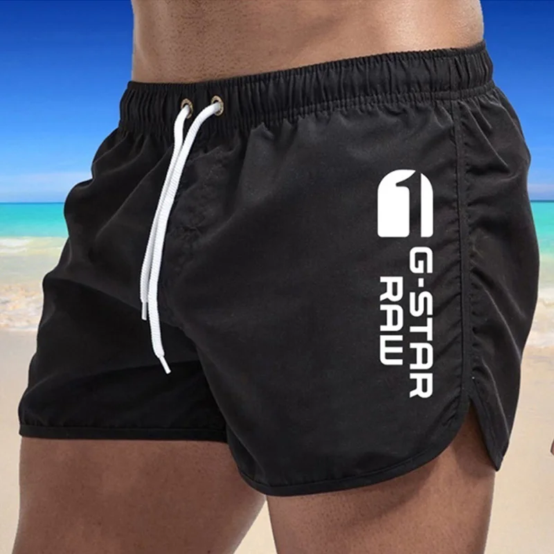 Pantalones Cortos De Baado Para Hombre, Baador Sexy Para Playa, Tabla De Surf, Ropa Transpiable De Verano, 9 Colores