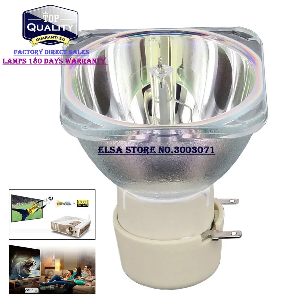 Lampadina Per Proiettore Compatibile Muslim/Bl-Fu185A Di Alta Qualità Per Optoma Es526 Ex526 Ex531 Ex536 Et766Xe Hd66 Hd67 Hd600X
