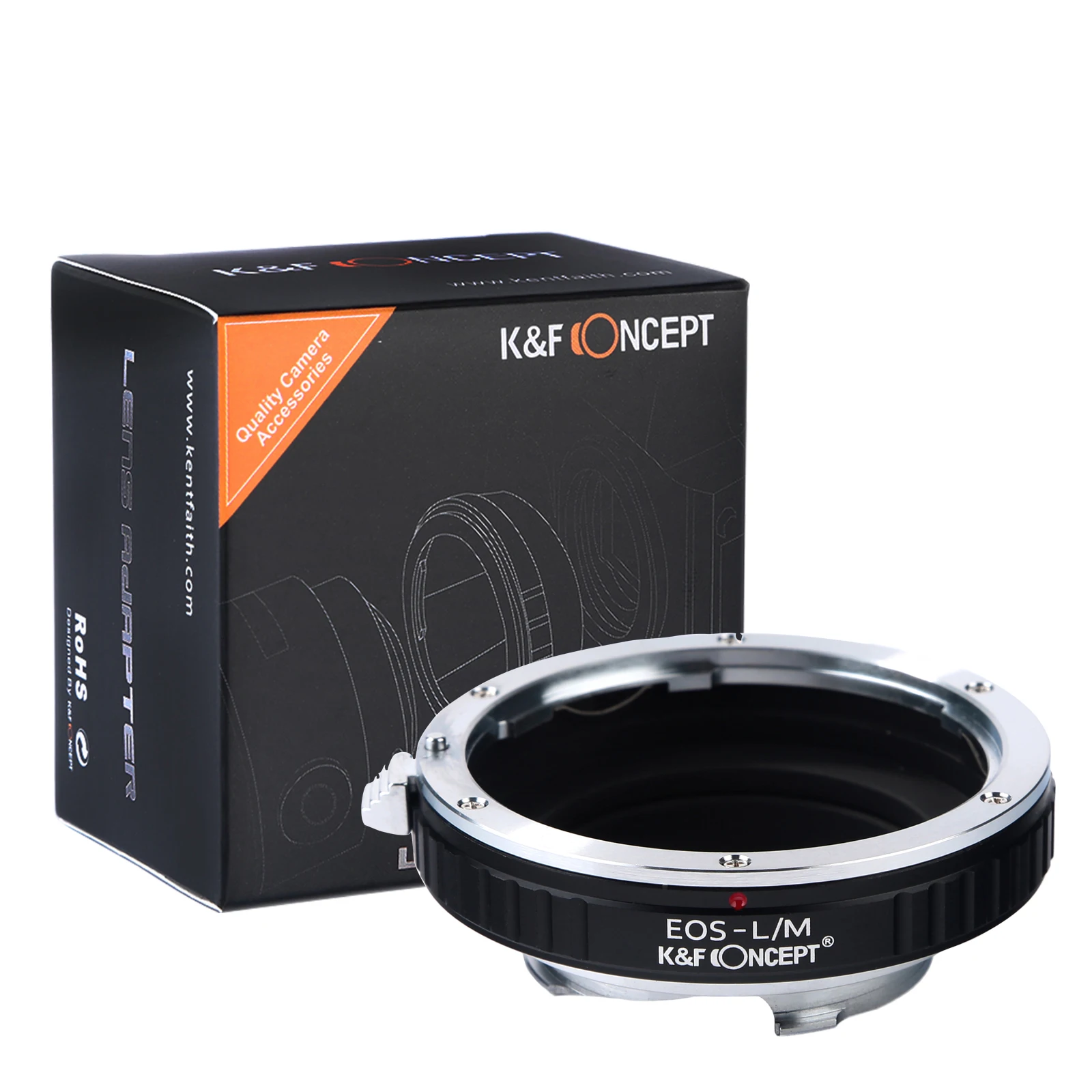 K & F Concept Ef Efs A Lm Adattatore Per Obiettivo Per Canon Eos Ef Efs A Leica M1 M3 M6 M9 M10 M240 M-P