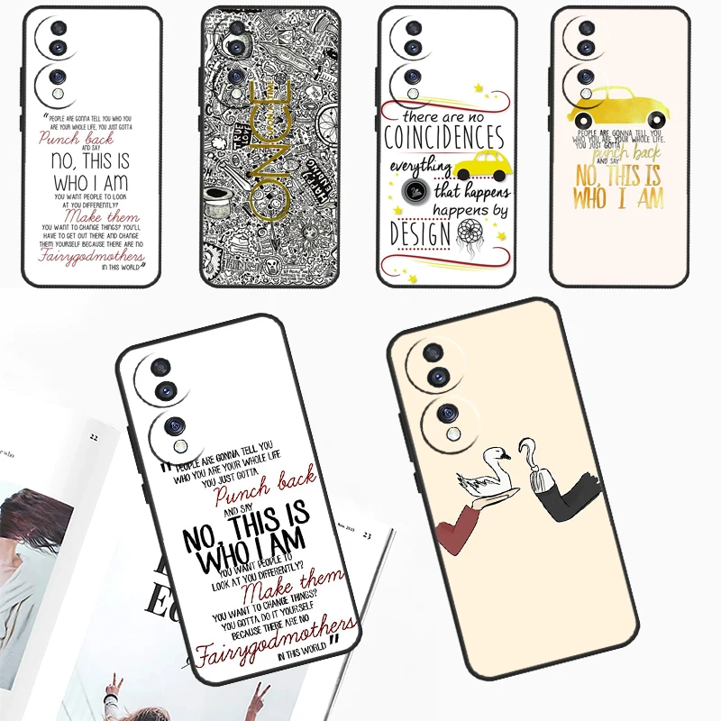 Una Volta Emma Swan Quote Funda Per Huawei Nova Y70 Y90 Y91 Y60 Y61 9 10 Se 11I 8I 7I 3I 5T P40 P30 Lite P60 Pro Case