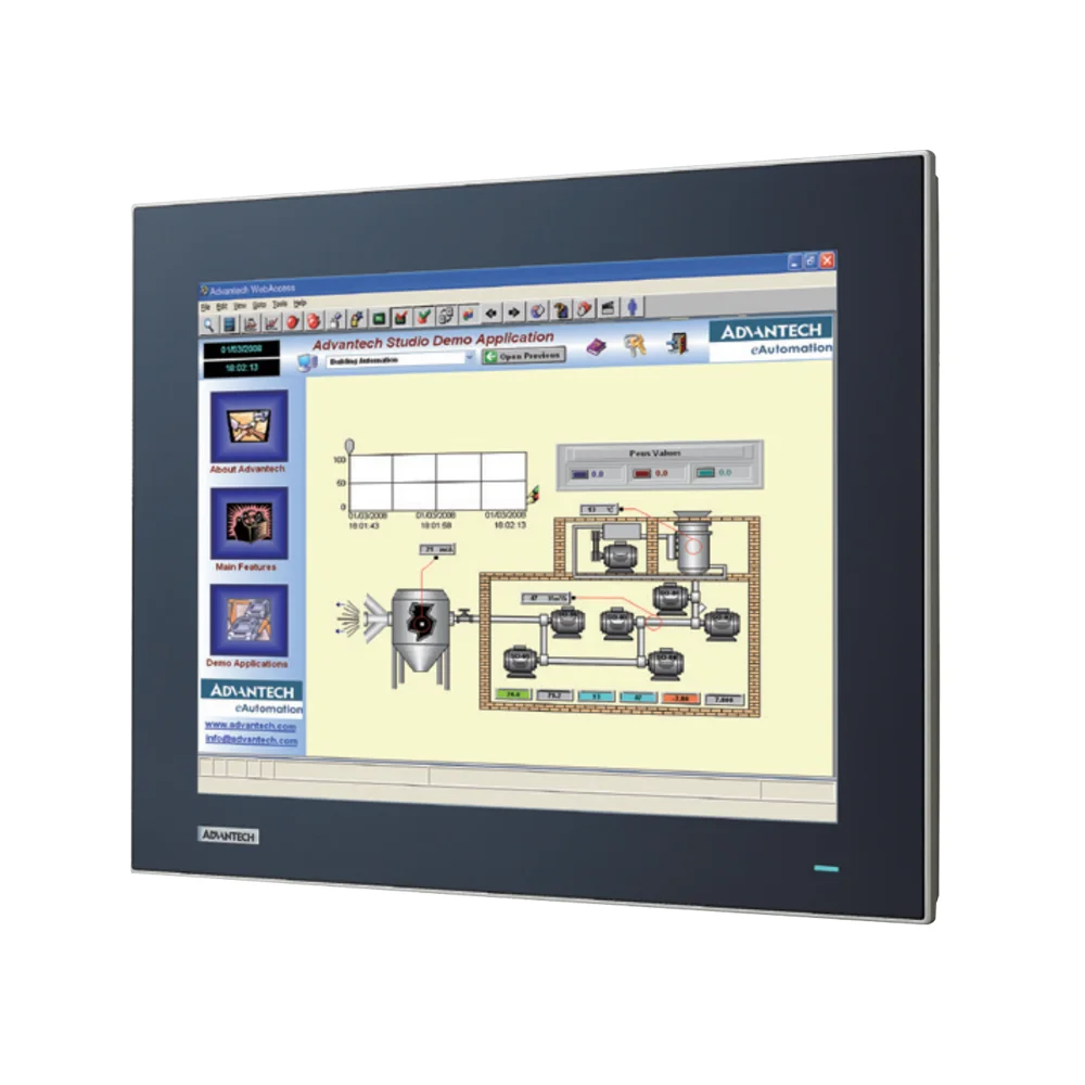 Advantech Tpc-315 Elkhart Lake Terminale Thin-Client Automazione Industriale Touch Panel Computer Interfaccia Macchina Umana