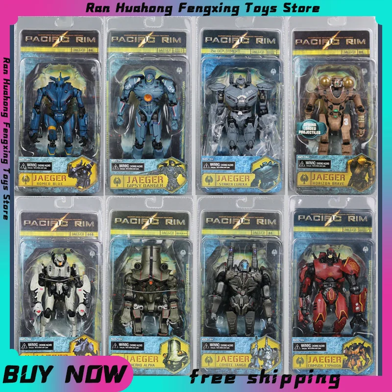 Bandai Pacific Rim Mecha Action Figure Toys Neca Horizon Warrior Cherno Alpha Figurine 18Cm Figuras Collezione Anime Modello Regalo