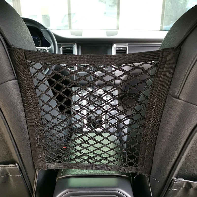 Universal Auto Car Seat Side Storage Mesh Net Pouch Bag Pocket Organizer Car Seat Organizer Accessori Per Auto Per Camion