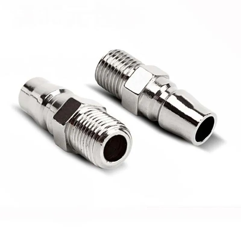 Spedizione Gratuita! 1/4 Attacco Rapido Pneumatico Pneumatico Tipo Giapponese Connettore Pm20 Spina Filettata Maschio, Accessorio Per Utensili Pneumat